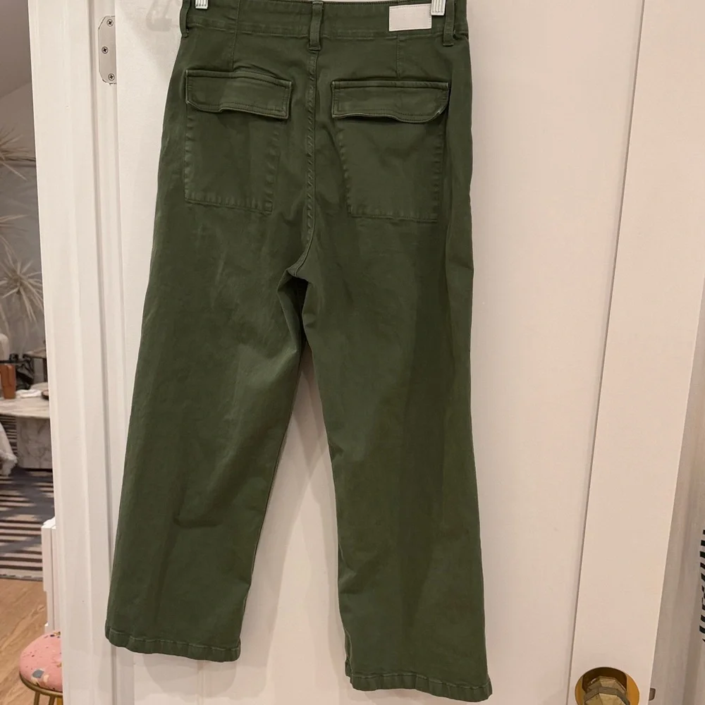 Pistola Sophia Cropped Utility Pants Basil 27 - Picture 11 of 16